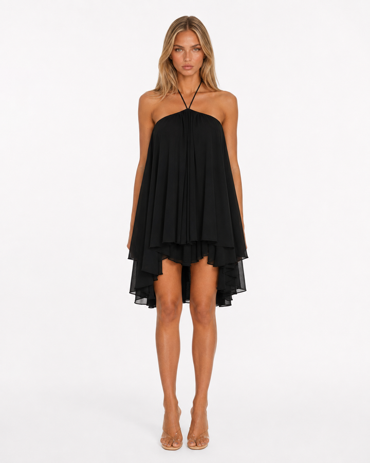 Sunkissed Breeze Mini Dress - women's mini dress, front view