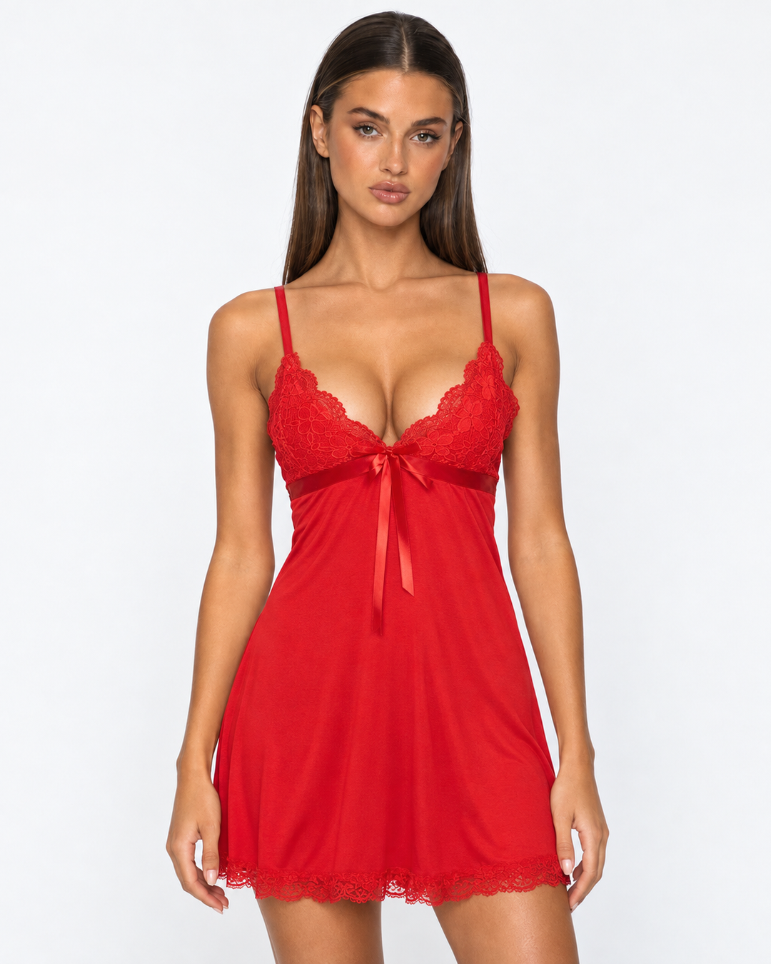 Kiss Me Goodnight Dress — women's dress, side view