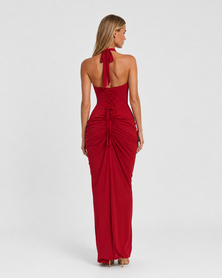 Sunset Siren Gown - women's gown, detail close-up