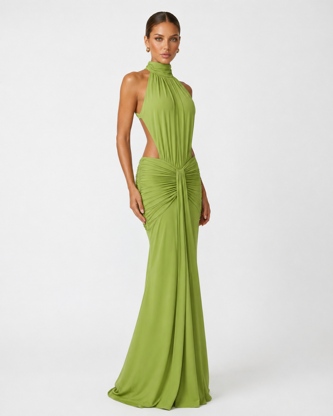 Scarlet Muse Gown - women's gown, hem detail