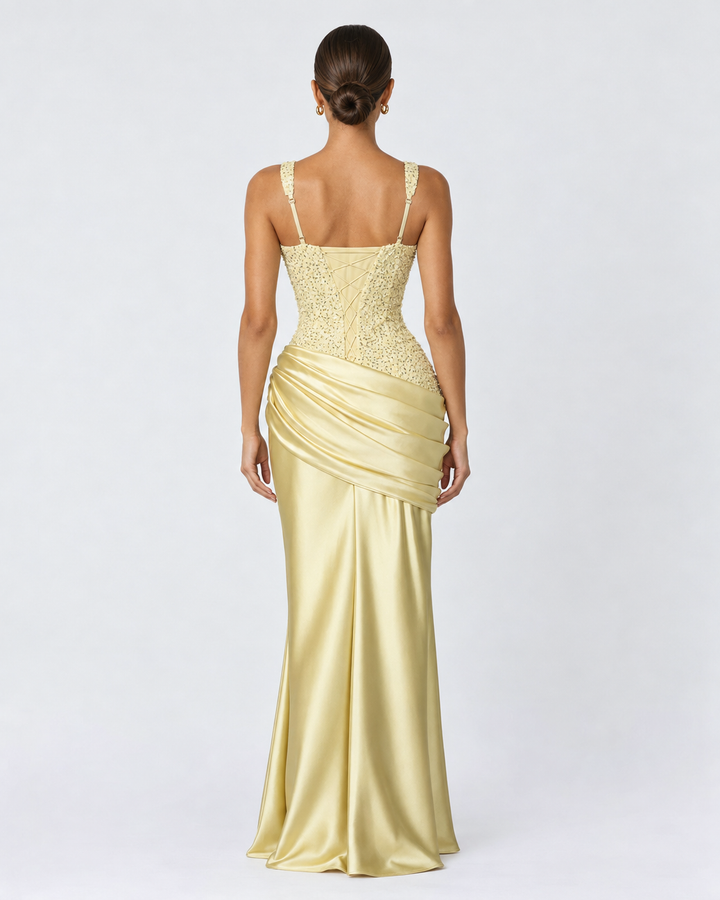 Private Invite Maxi — women's maxi dress, full-length view