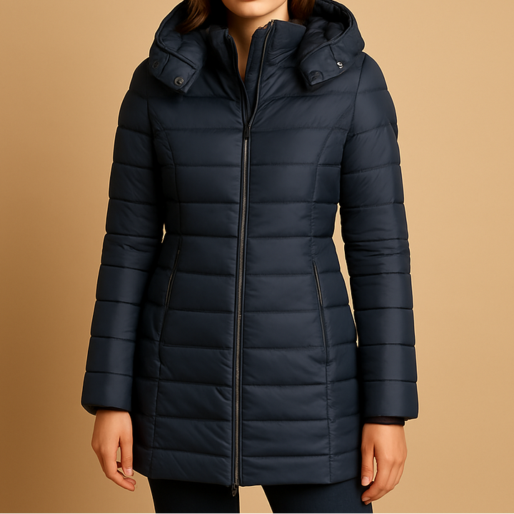 Elize | Women's Quilted Hooded Puffer Down Jacket