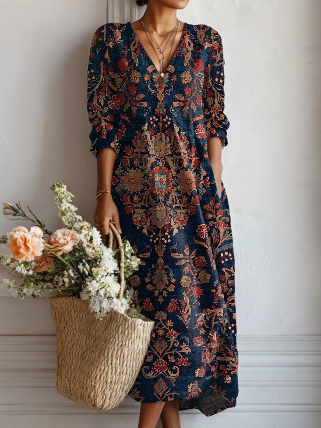 Alessia Everyday Comfort Dress — front view