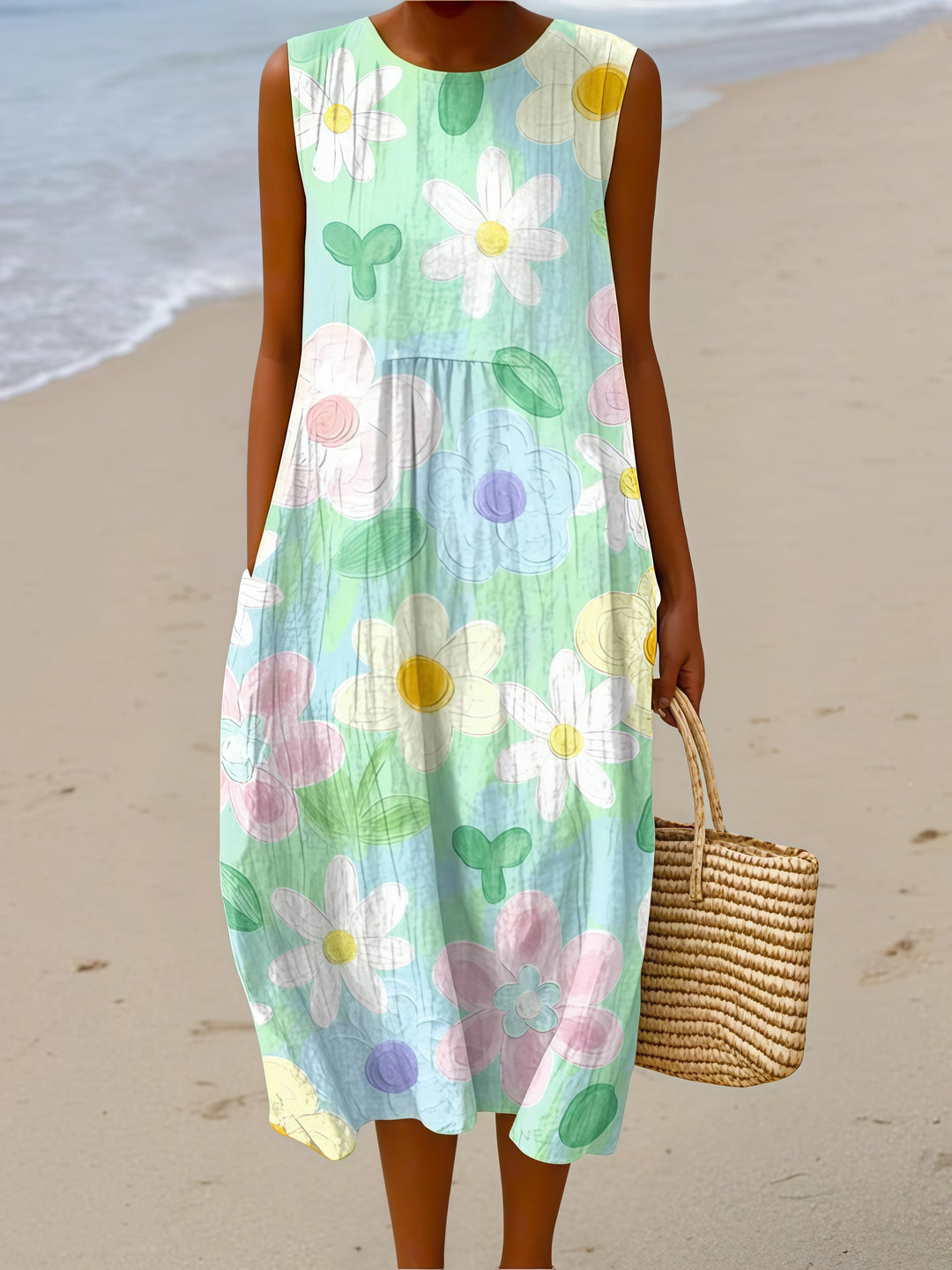 Erin Lightweight Summer Dress — front view
