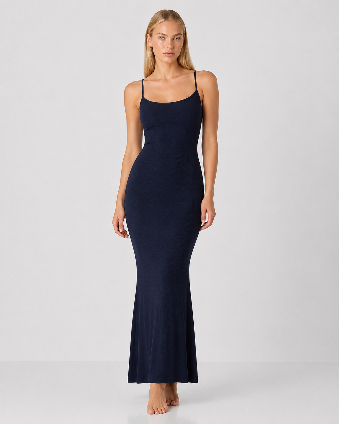 Second Skin Maxi Dress - women's maxi dress, styled with heels