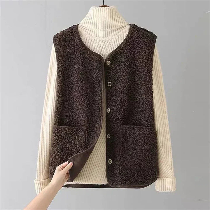 Layla Elegant Vest — styled view
