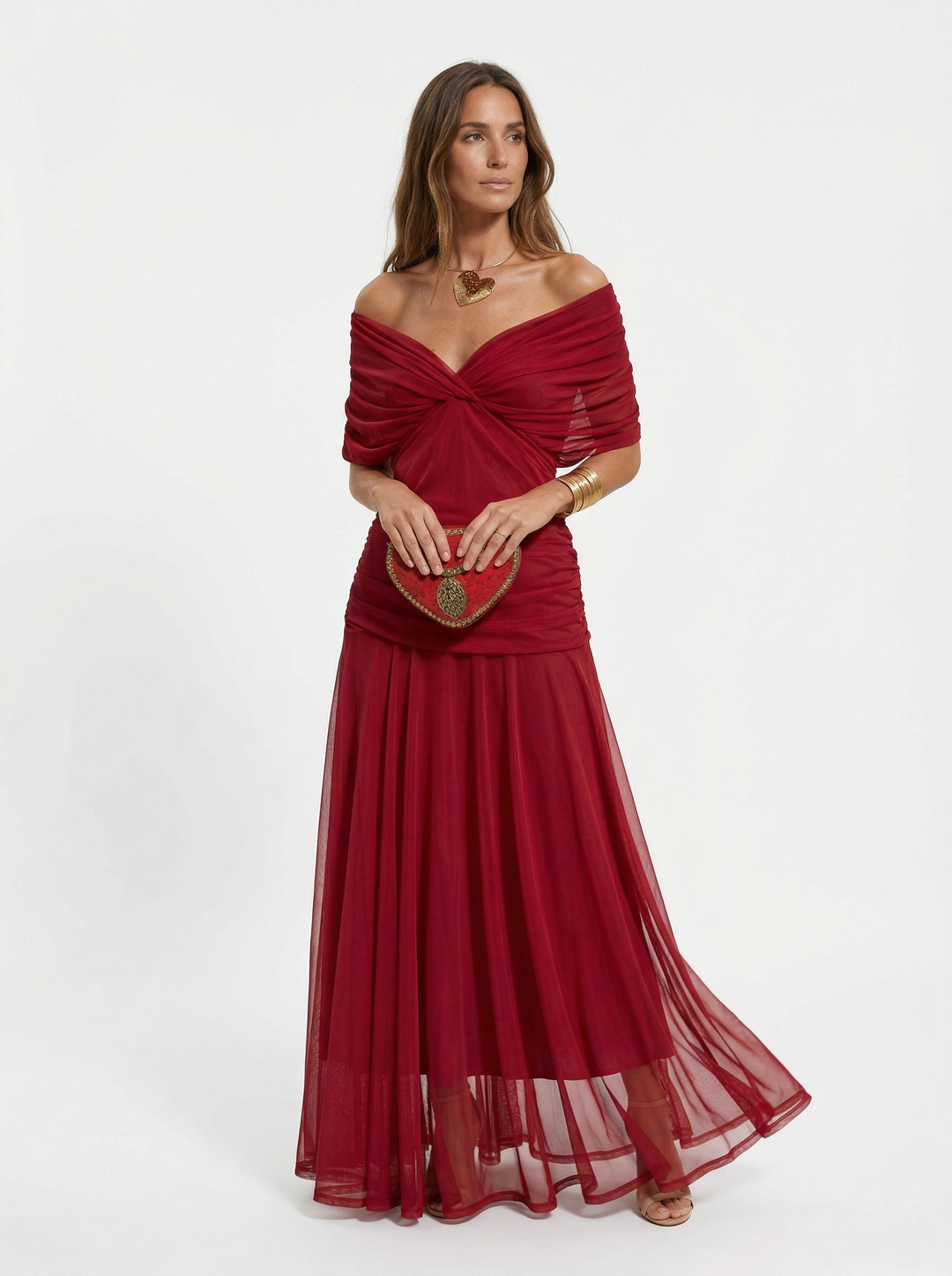 Amara Flow Evening Dress — detail view