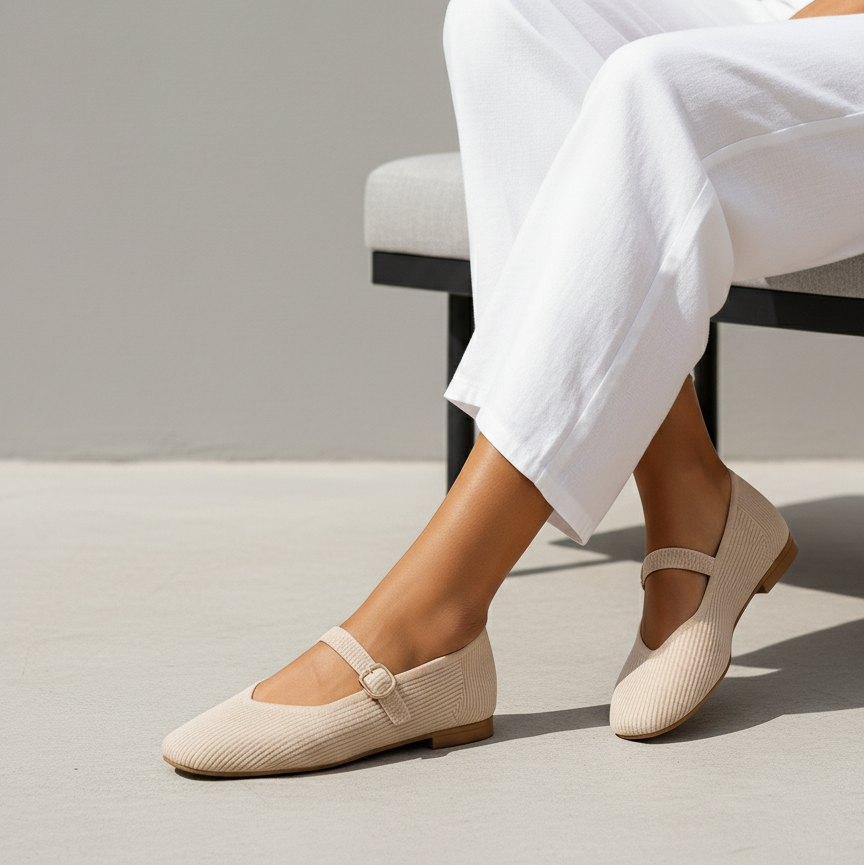 Aveline Comfort Loafers — close-up detail