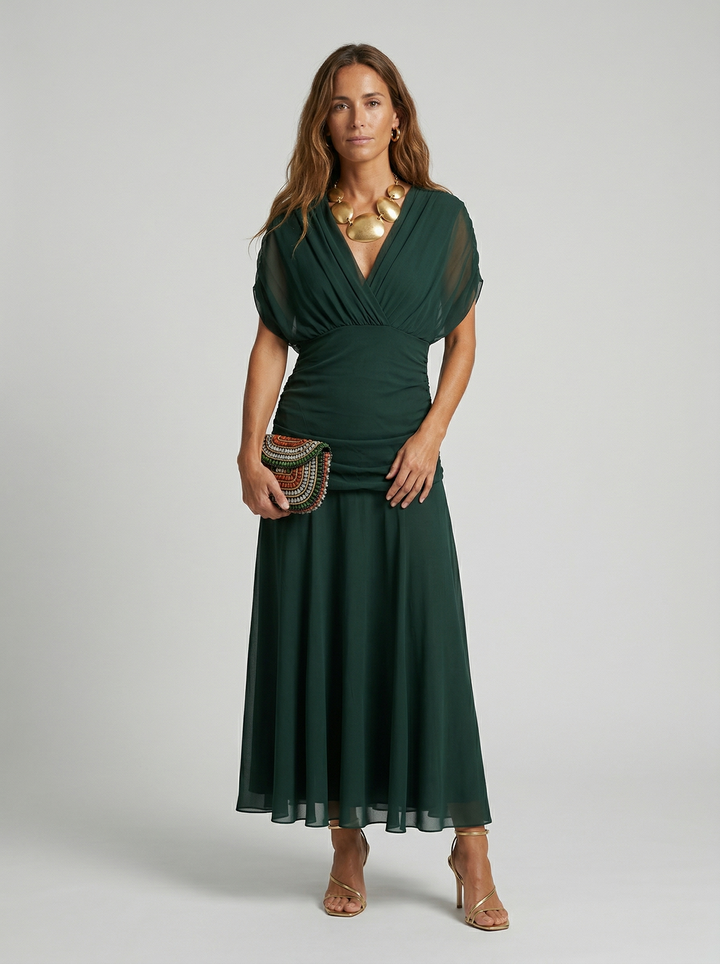 Amara Flow Evening Dress — front view