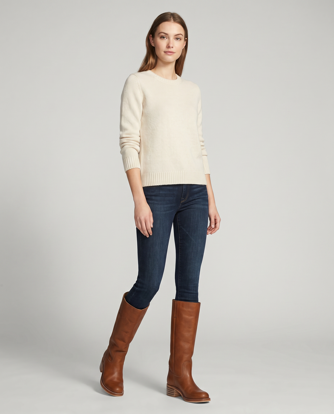 Wren | Women's Square Toe Knee High Riding Boots