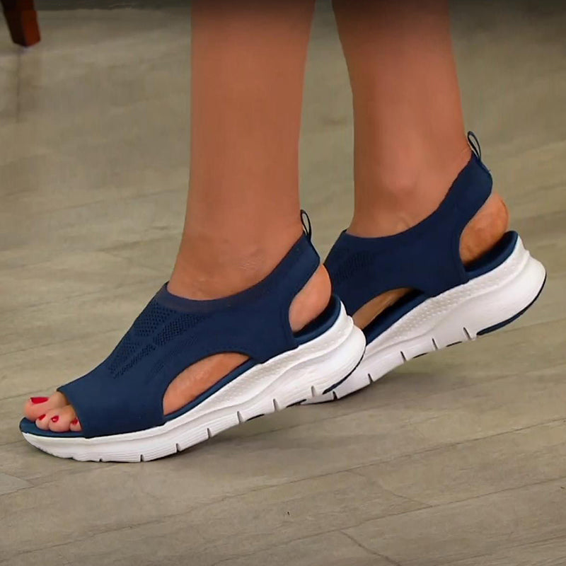 Charlotte Orthopedic Sandals — top view