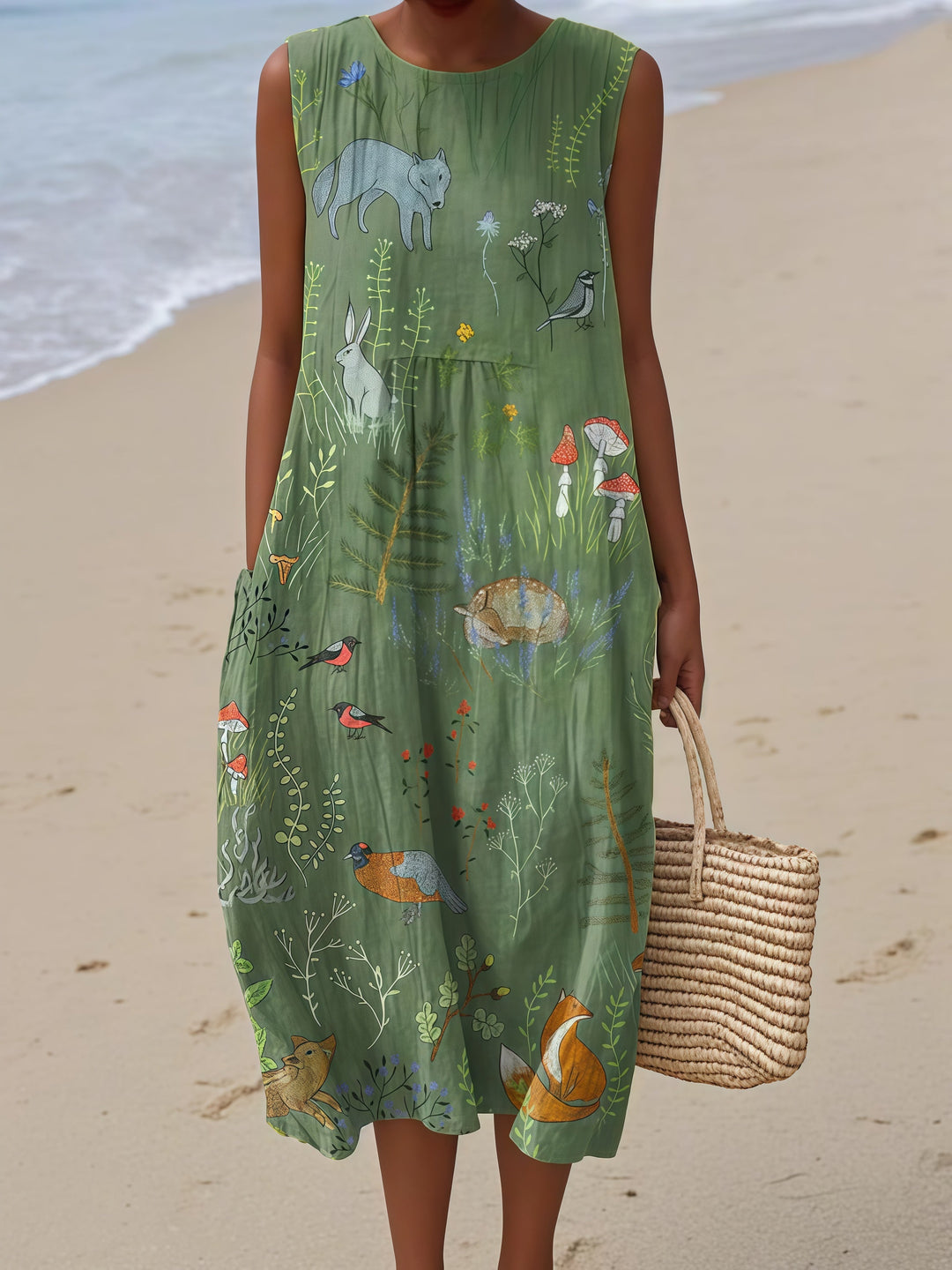 Hope Lightweight Summer Dress — front view
