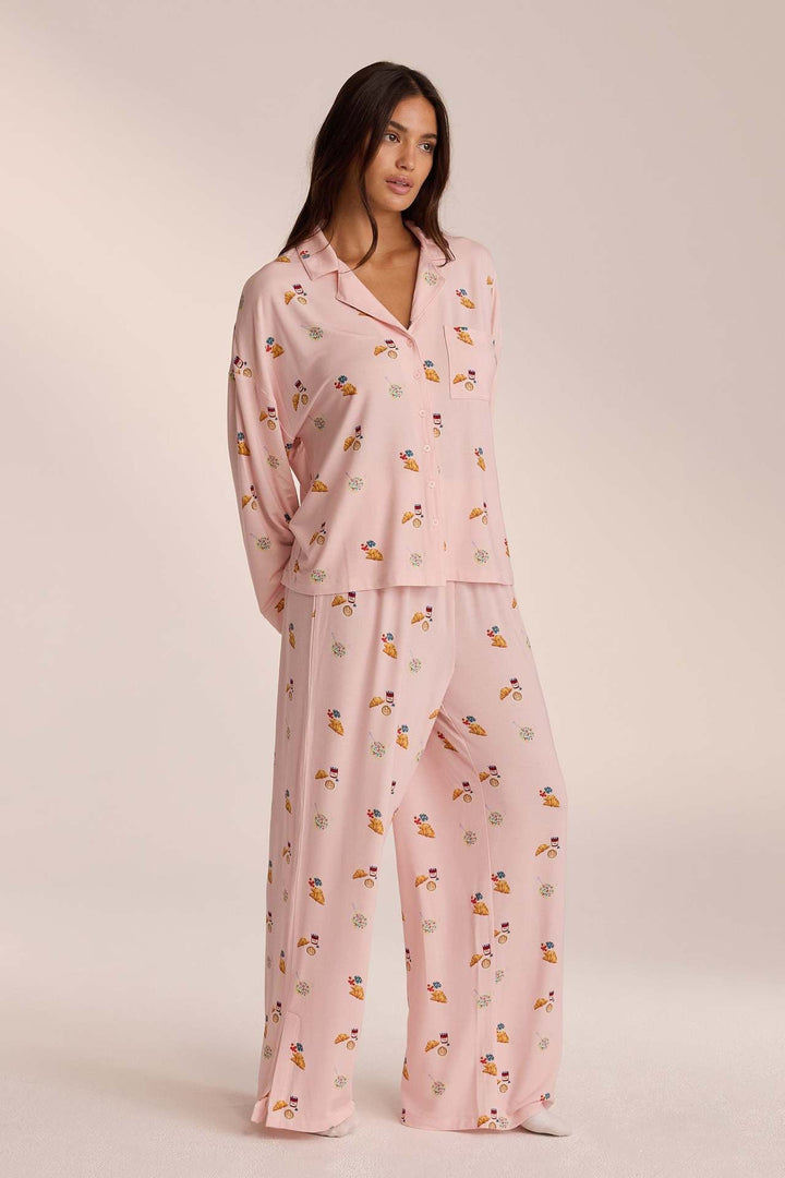 Sweet Mornings Set — women's two-piece set, front view