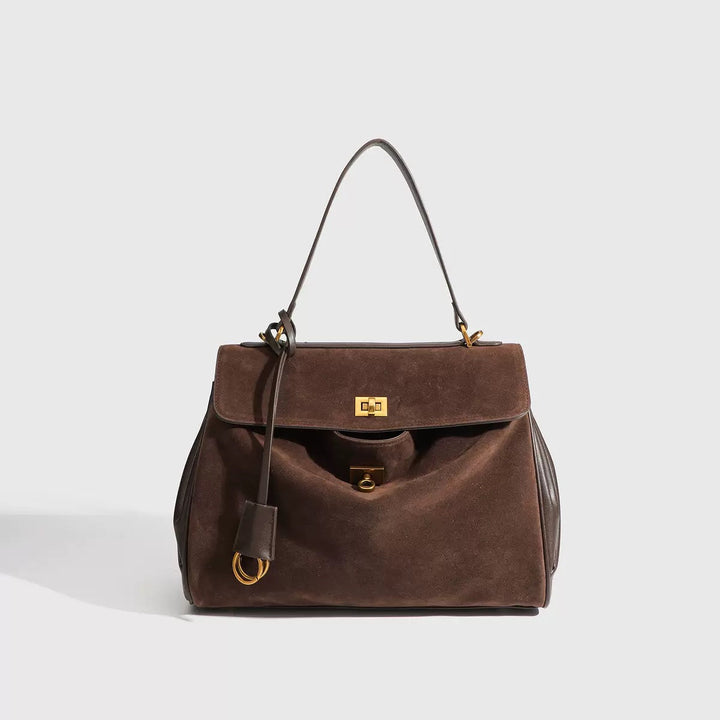 ARIA | Genuine Leather — women's leather handbag, front view