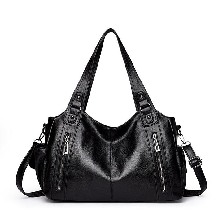 ARIA | Everyday Carryall Bag — women's bag, close-up of the fabric and handles