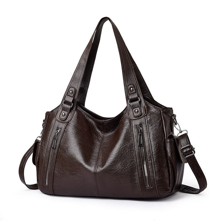 ARIA | Everyday Carryall Bag — women's bag, detail of the handles