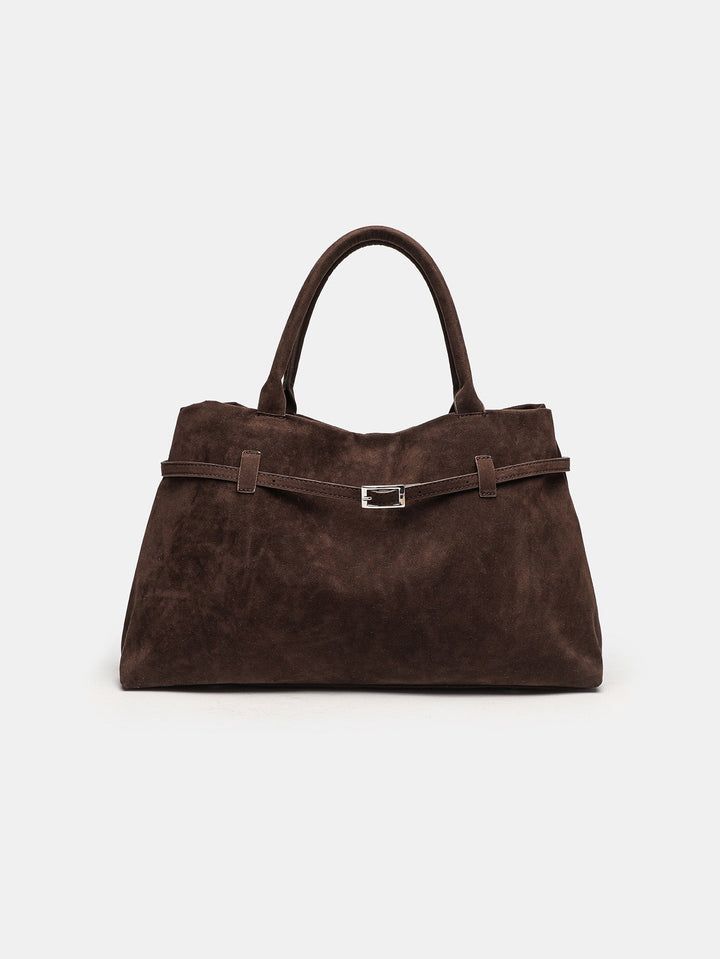 ARIA | Cocoa Muse Tote — women's tote bag, front view