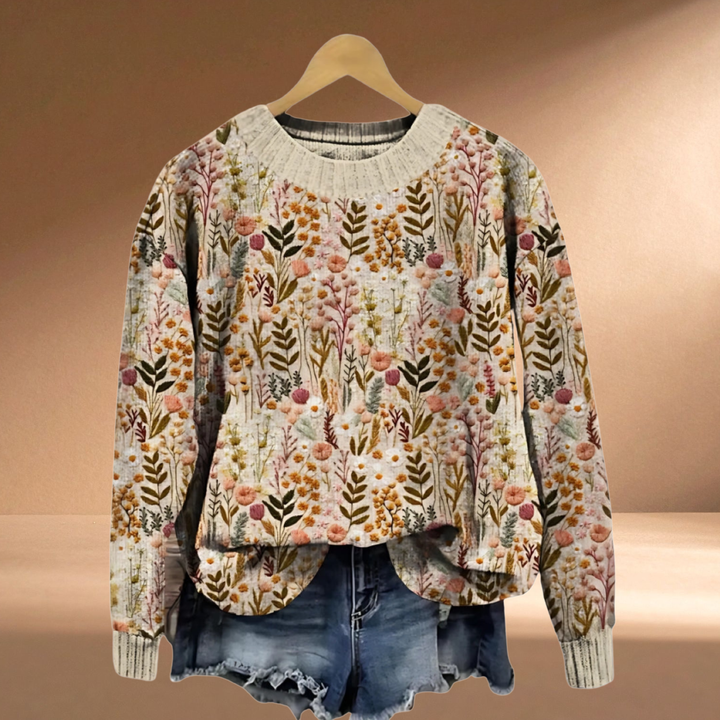 Nova | Comfortable Floral Jumper