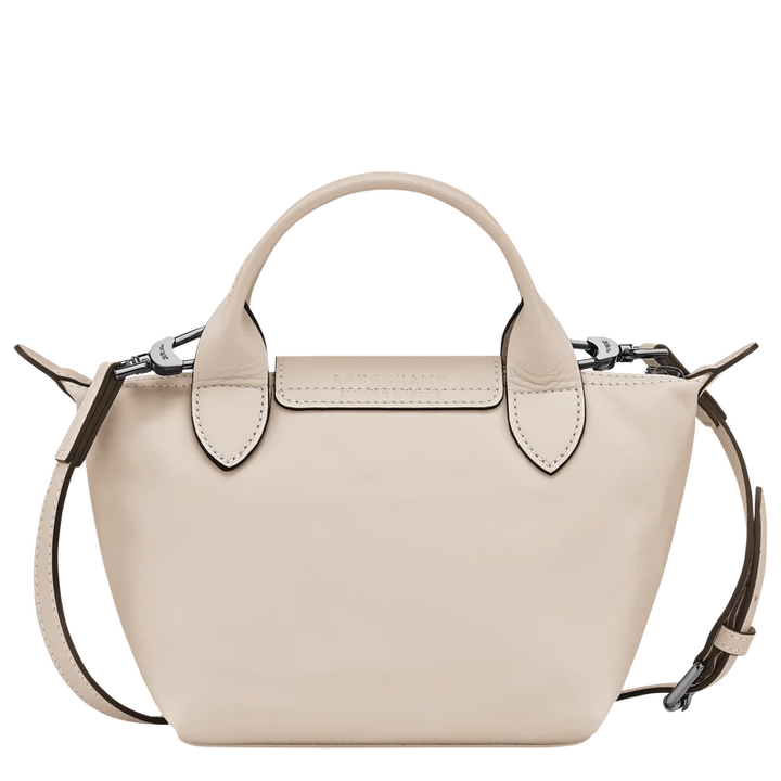 Longchamp Le Pliage Xtra XS Leather Top Handle Bag  Paper Back View