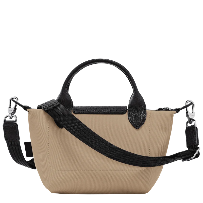 Longchamp Le Pliage Energy XS Crossbody Handbag Clay Beige side angle
