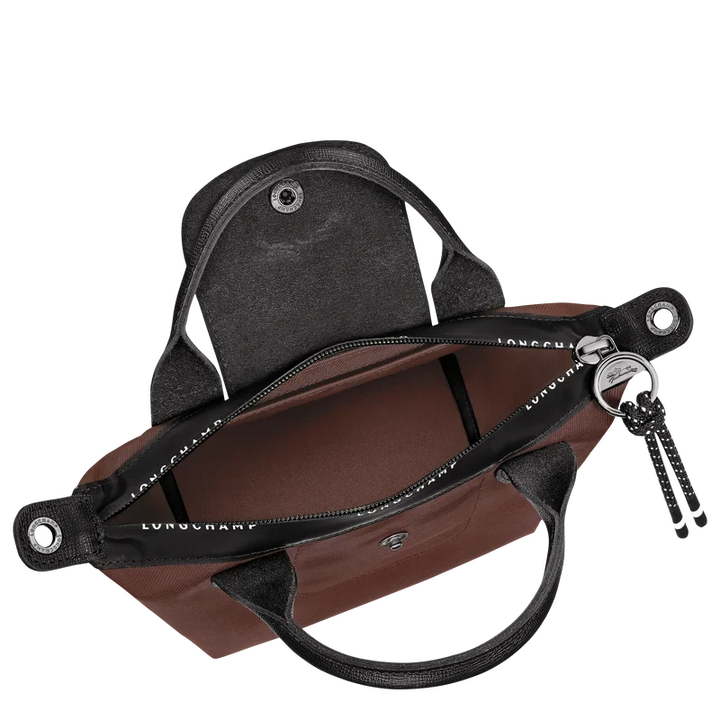 Longchamp Le Pliage Energy XS Crossbody Handbag Cocoa Brown interior view