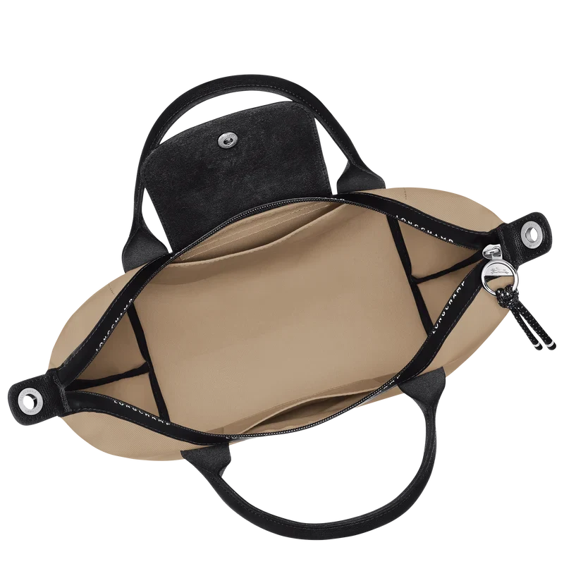 Longchamp Le Pliage Energy Small Crossbody Bag Clay Beige interior detail