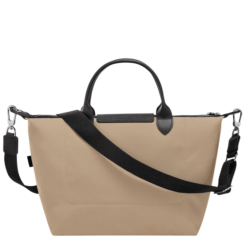 Longchamp Le Pliage Energy L Bag Clay Beige — side view