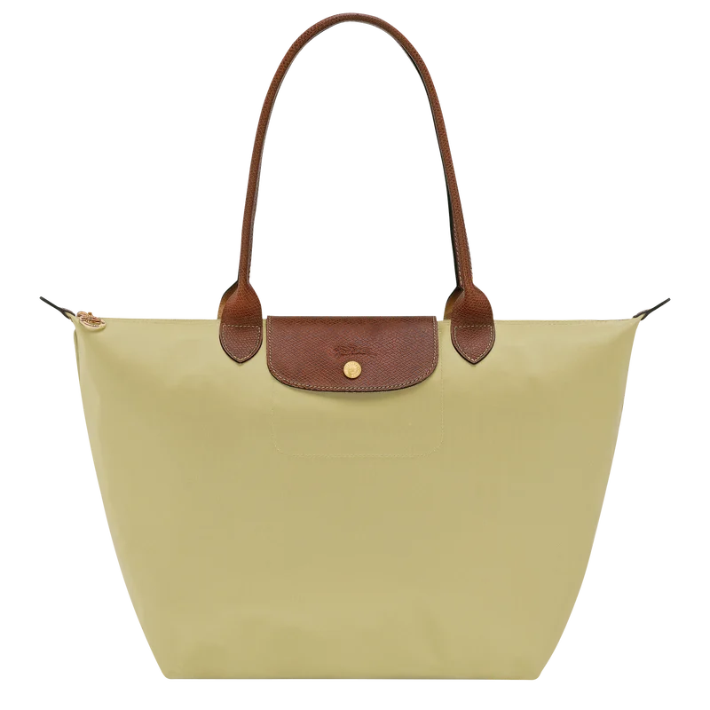 Longchamp Le Pliage Large Tote Pistachio Green front view
