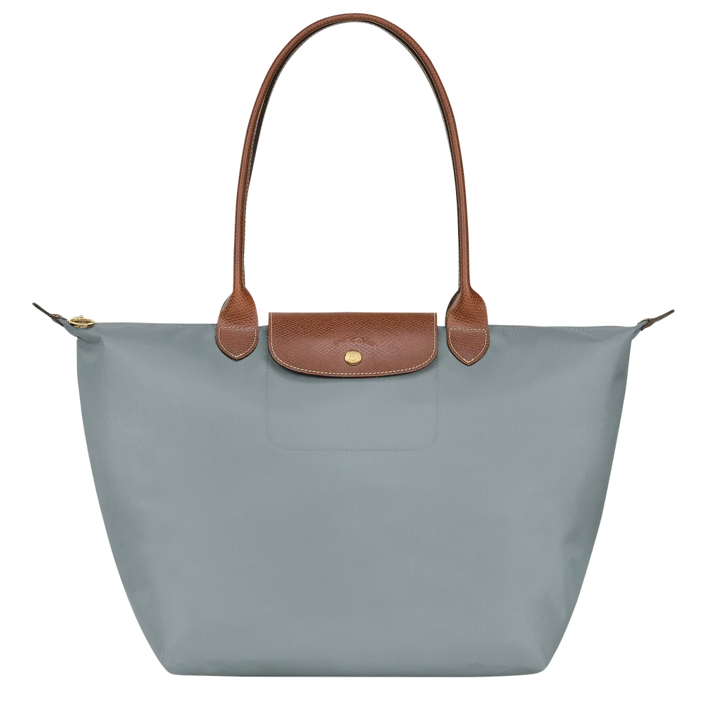Longchamp Le Pliage Large tote bag Steel front view