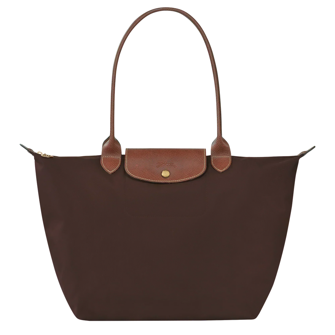 Longchamp Le Pliage Large tote bag Ebony front view