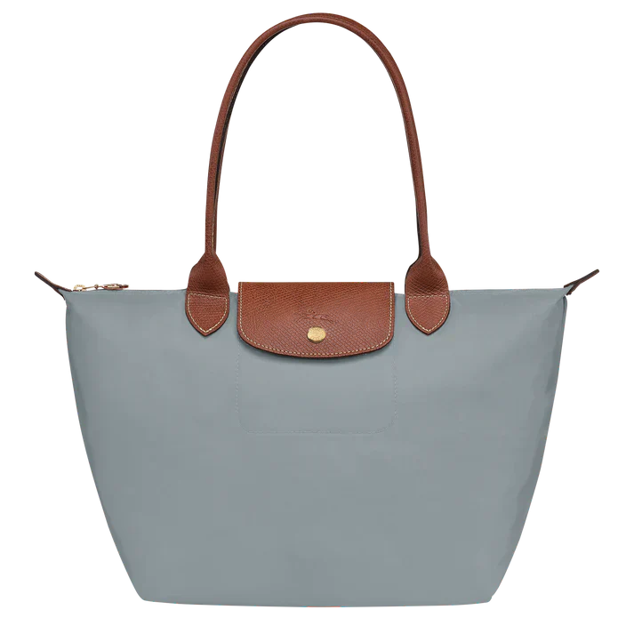Longchamp Le Pliage Medium Tote Bag - Steel