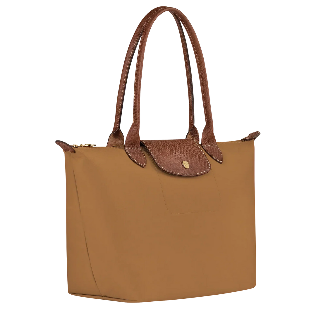Longchamp Le Pliage Large Tote Fawn Camel front view