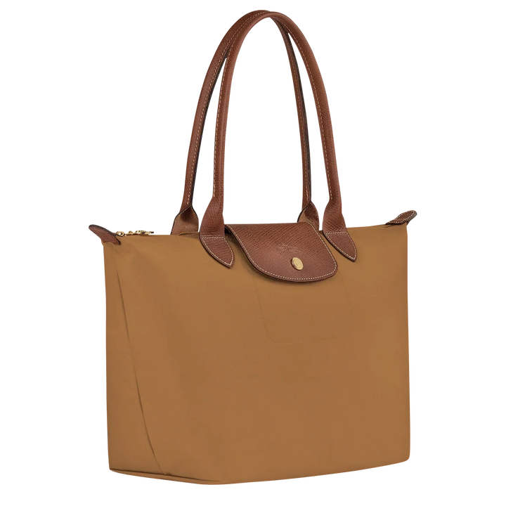 Longchamp Le Pliage Large Tote Fawn Camel front view