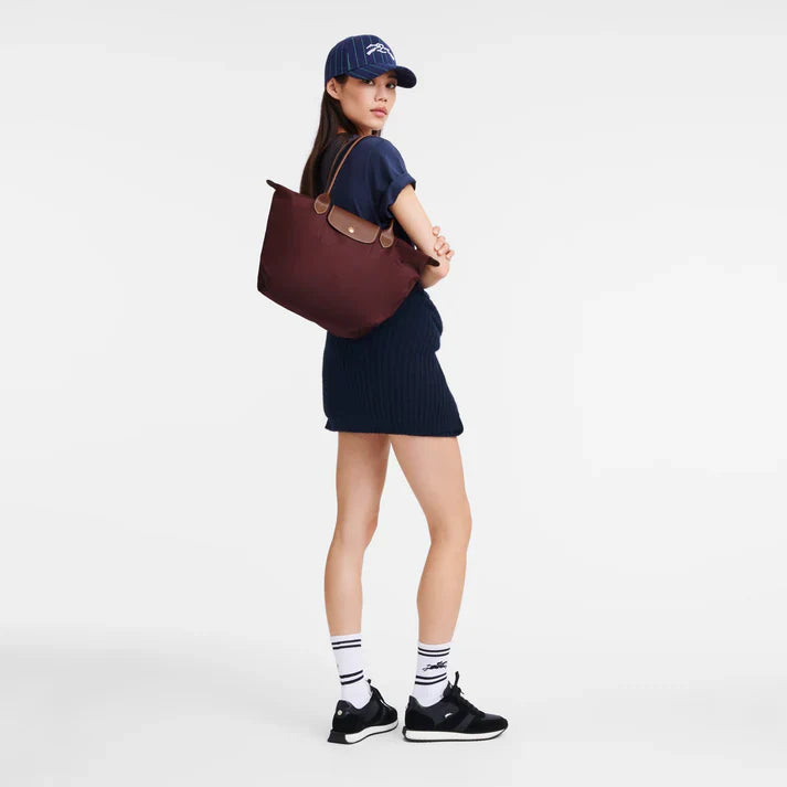 Longchamp Le Pliage Medium Tote Bag - Burgundy