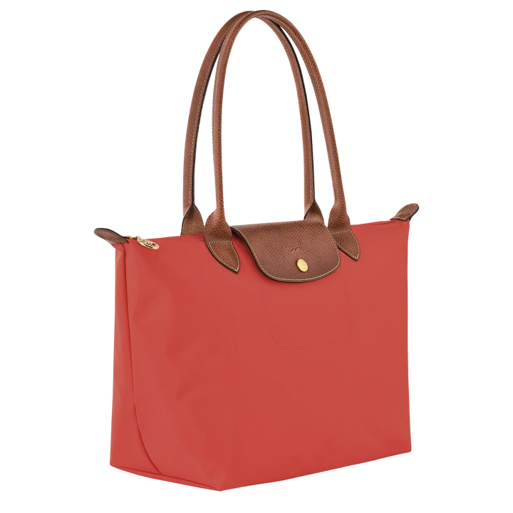 Longchamp Le Pliage Medium Tote Bag - Tomato