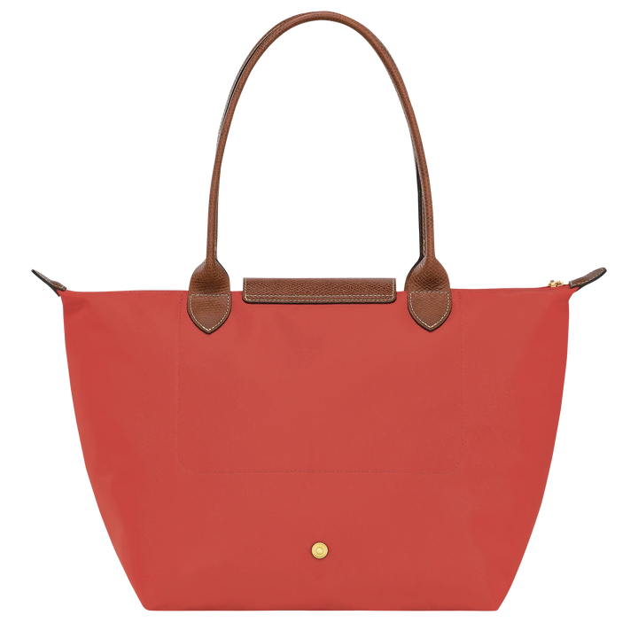 Longchamp Le Pliage Medium Tote Bag - Tomato