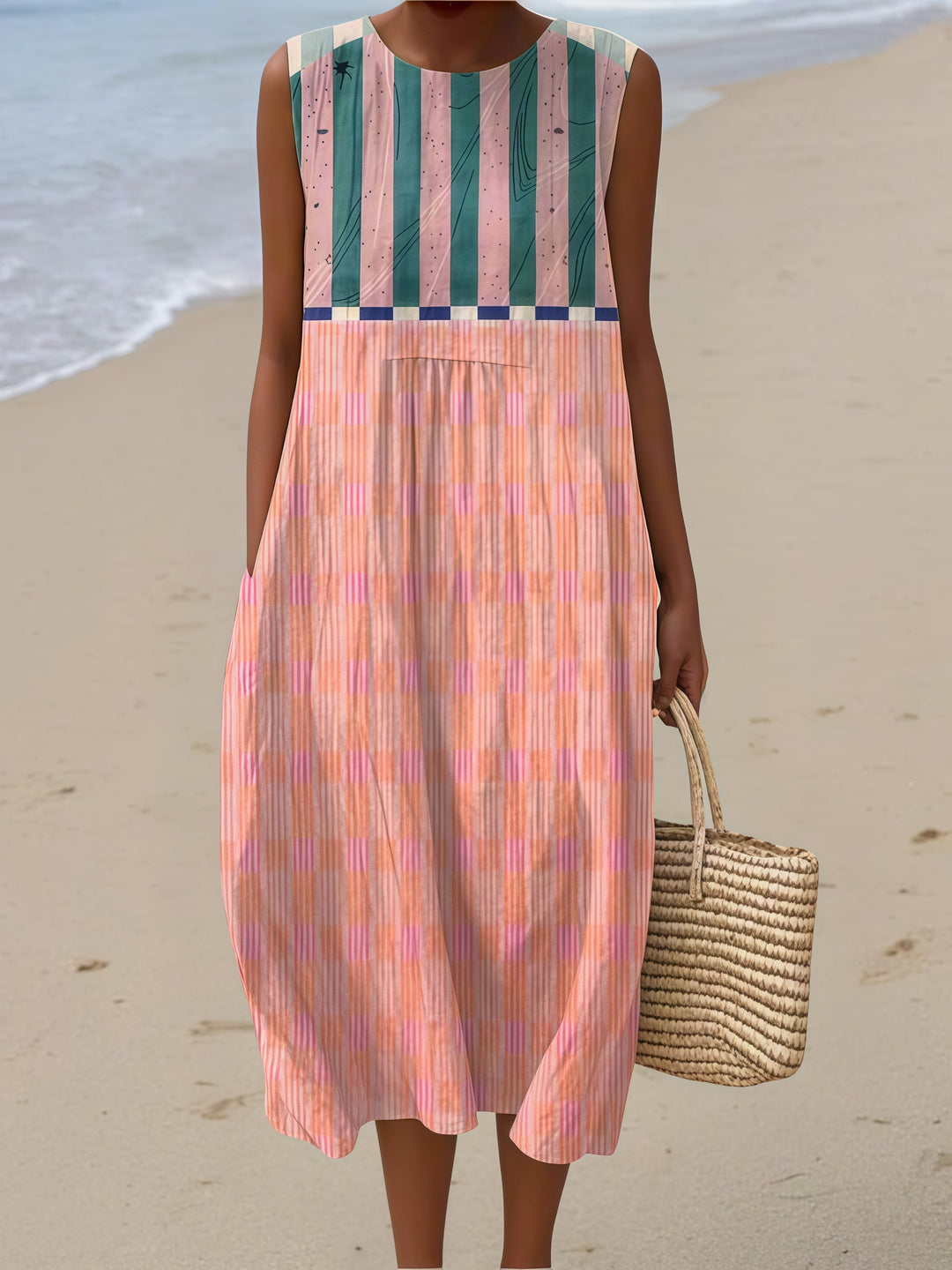 Lily Lightweight Summer Dress — front view