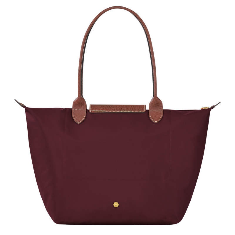 Longchamp Le Pliage Large Tote Bag Burgundy Nylon Tote Bag