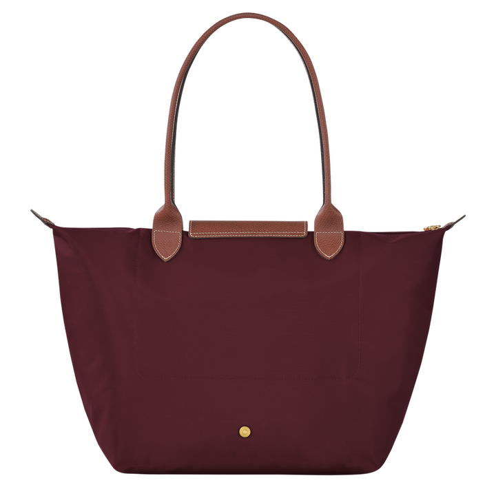 Longchamp Le Pliage Large Tote Bag Burgundy Nylon Tote Bag