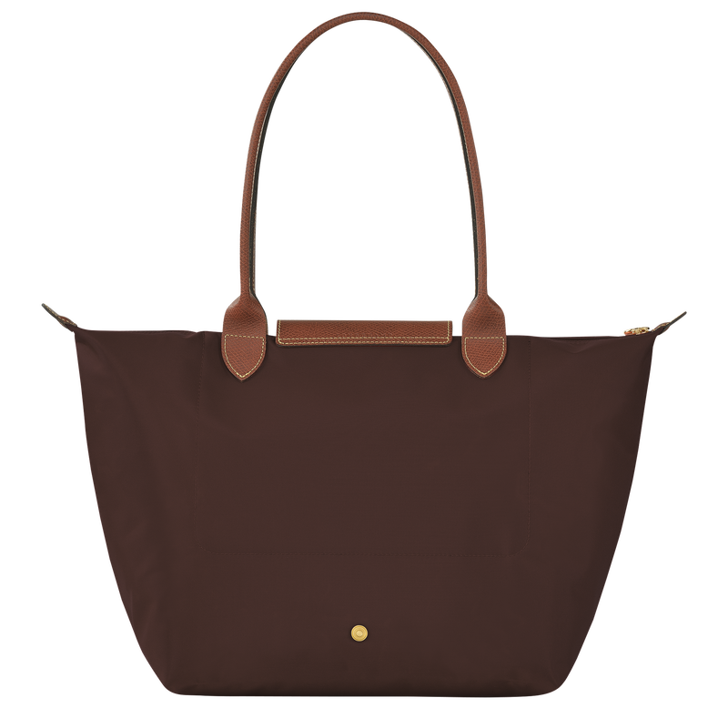 Longchamp Le Pliage Large Tote Bag Ebony Dark Brown Shoulder Bag