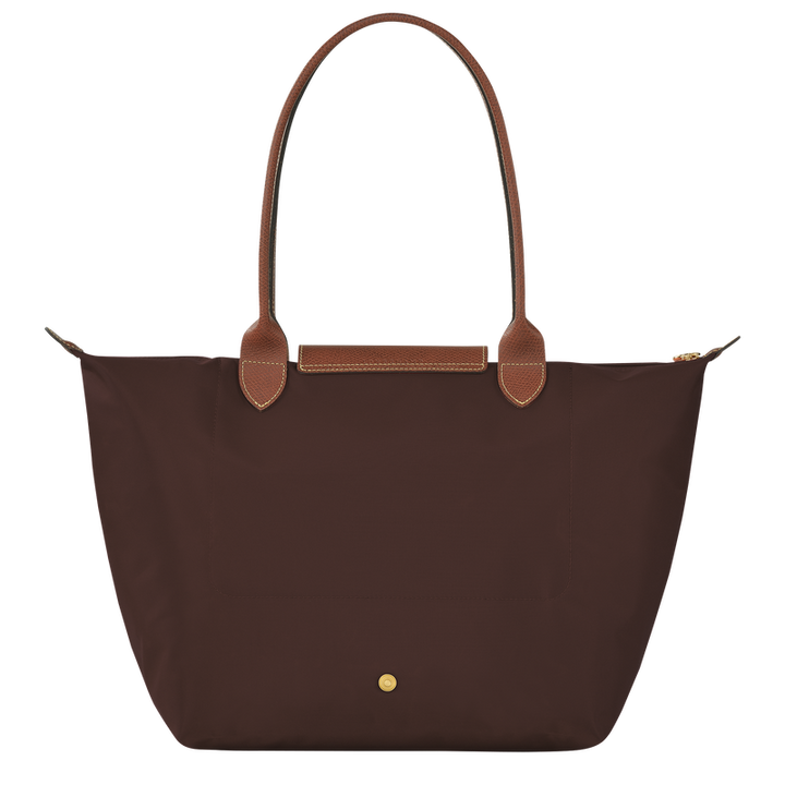 Longchamp Le Pliage Large Tote Bag Ebony Dark Brown Shoulder Bag