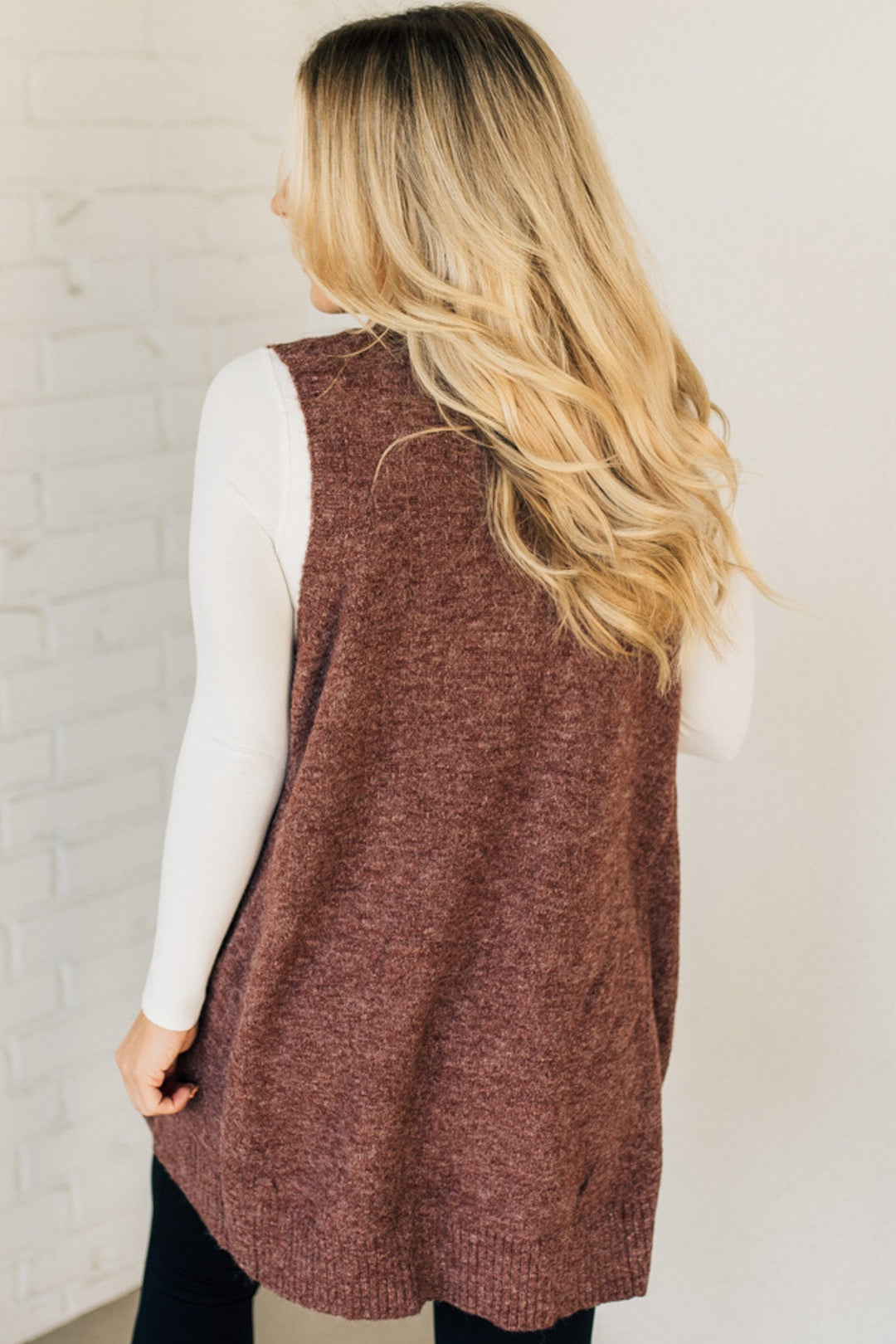 Scarlett Stylish Long Sweaters with Pocket — product view