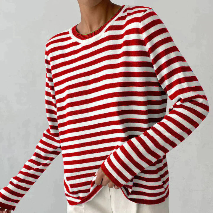 Grace Elegant Striped Shirt — additional view