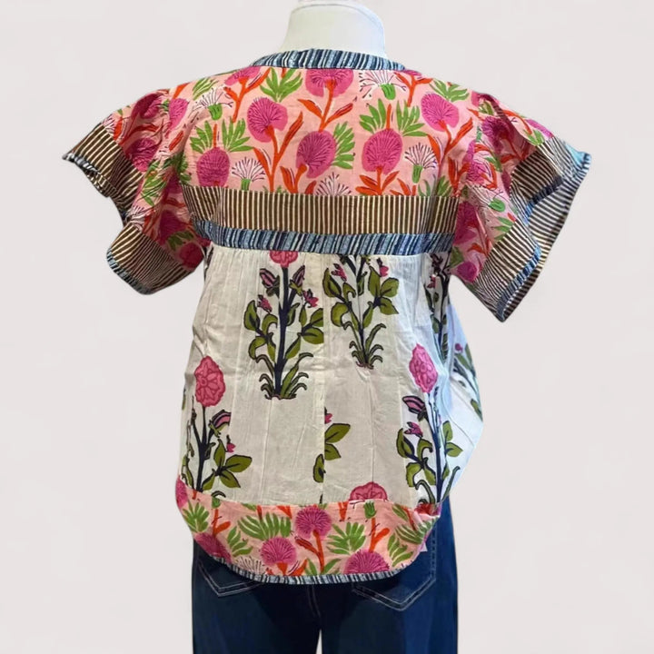 Odette™ | Embroidered Boho Blouse