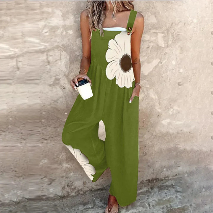Relaxed Dungaree Jumpsuit — product view