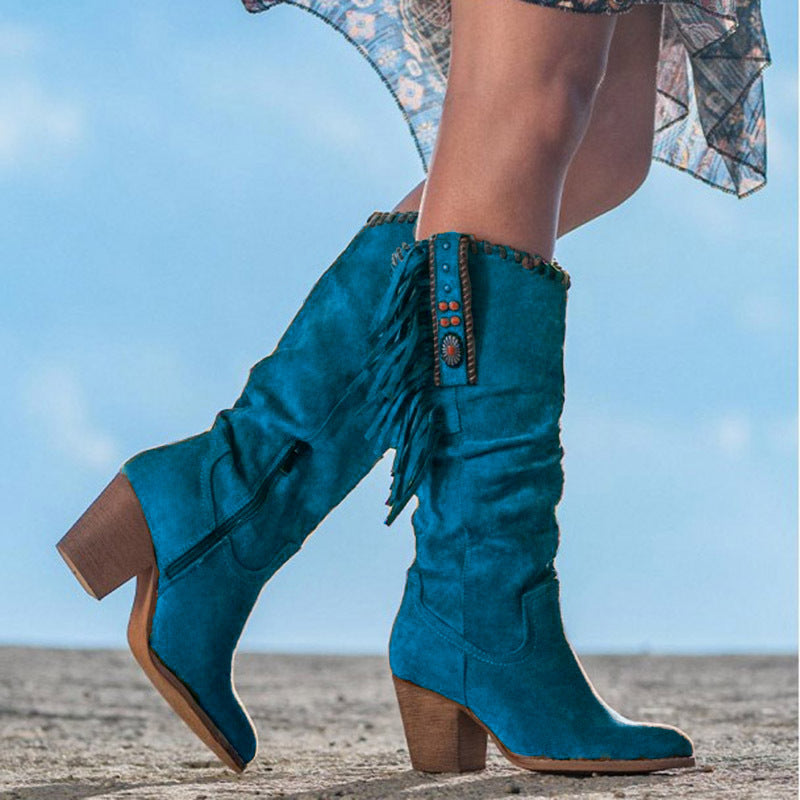 Caroline - Robust Cowboy Boots