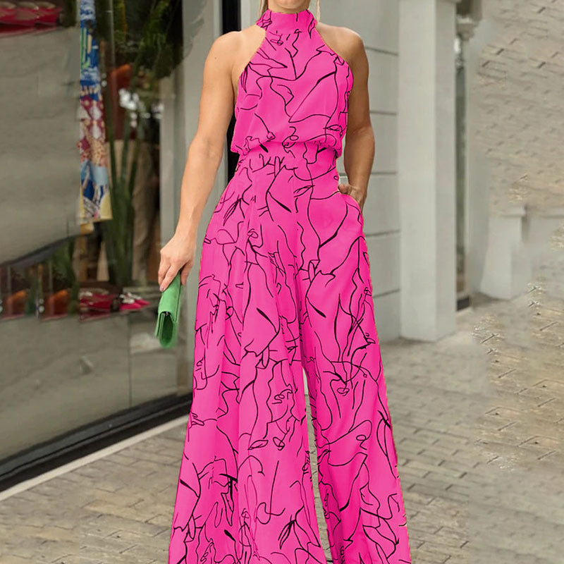 Qiana Elegant Jumpsuit — product view