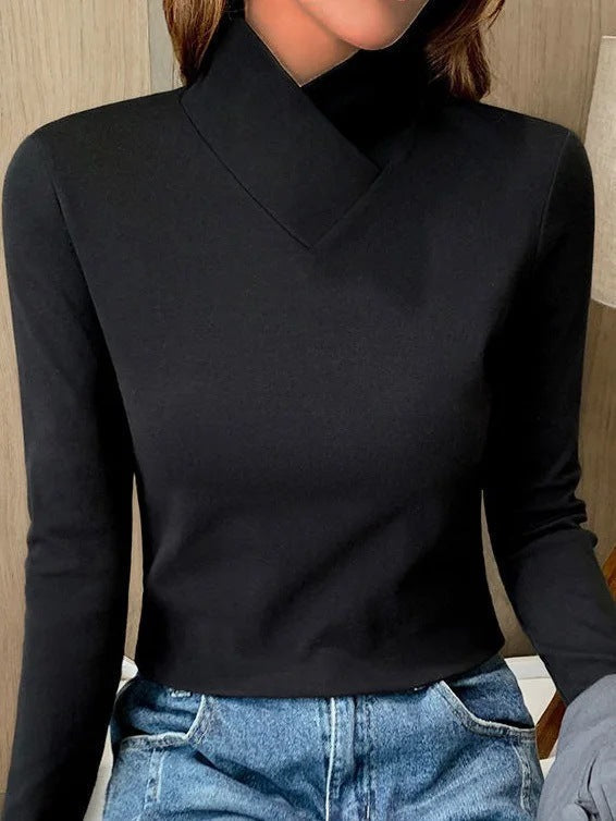 Harper Elegant Soft Turtleneck Sweater — alternate view