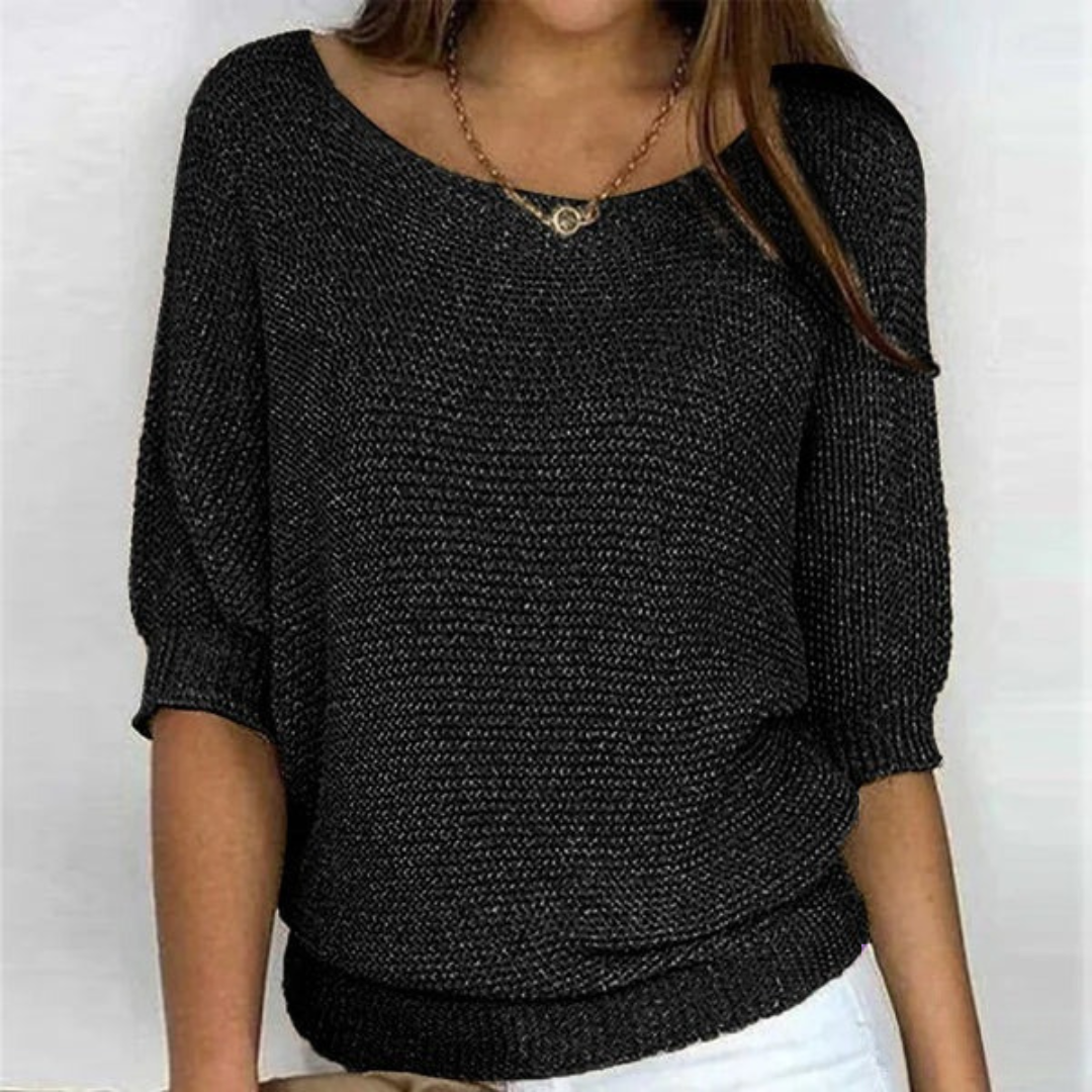 Abigail Soft Comfortable Sweater — front view