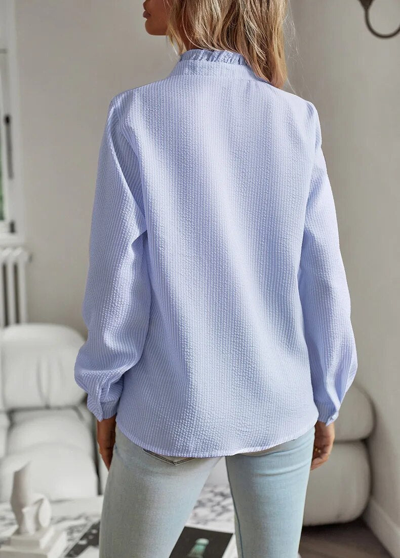 Belle Polo Blouse — alternate view